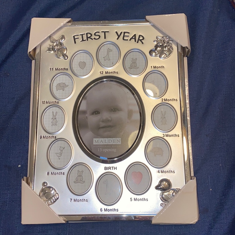 Baby’s first year frame